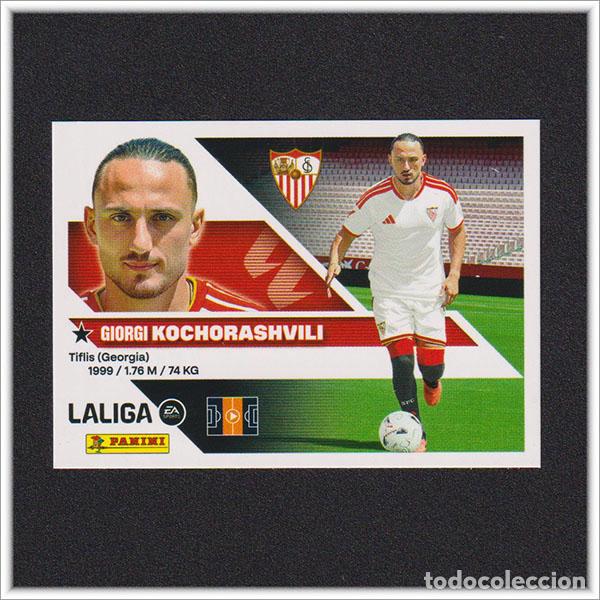 Cromos de f&uacute;tbol: LIGA ESTE 2026 2027 26 27 PANINI KOCHORASHVILI 36 FICHAJE SEVILLA COLECCI&Oacute;N ALBUM 3&ordf; EDICI&Oacute;N
