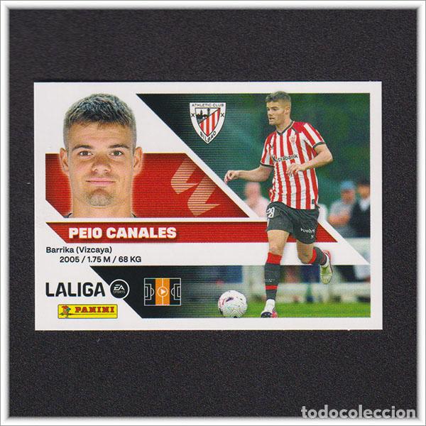 Football Stickers: LIGA ESTE 2026 2027 26 27 PANINI PEIO CANALES 35 FICHAJE ATHLETIC BILBAO COLECCI&Oacute;N ALBUM 3&ordf; EDICI&Oacute;N