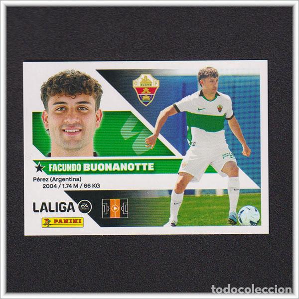 Football Stickers: LIGA ESTE 2026 2027 26 27 PANINI BUONANOTTE 32 FICHAJE ELCHE COLECCI&Oacute;N ALBUM 3&ordf; EDICI&Oacute;N