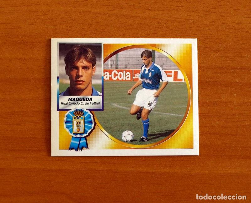 Fu&szlig;ball-Sticker: Real Oviedo - Maqueda - Ediciones Este Liga 1994-1995, 94-95 - Nunca pegado