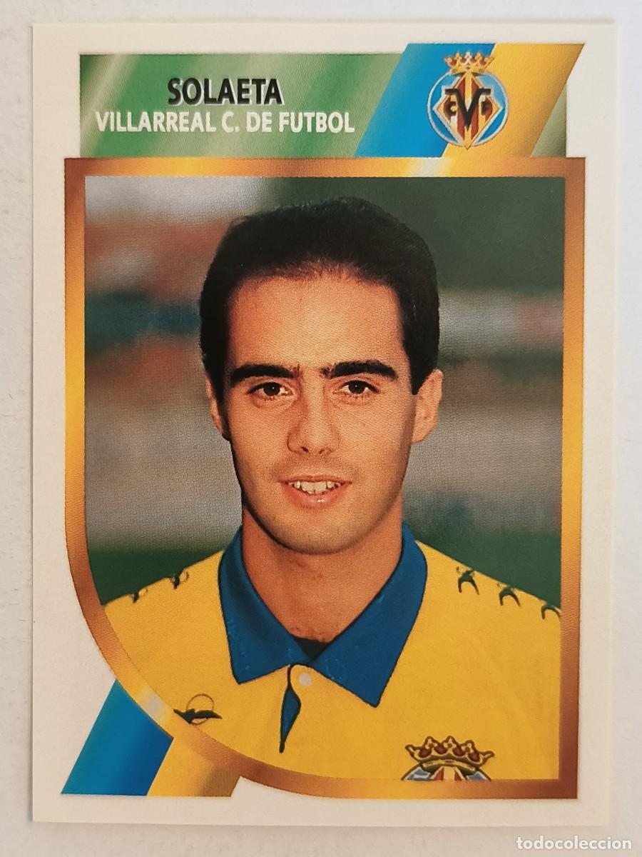 Fu&szlig;ball-Sticker: #SOLAETA (VILLARREAL C.F.) FUTBOL 2 DIVISION 94/95 ESTE