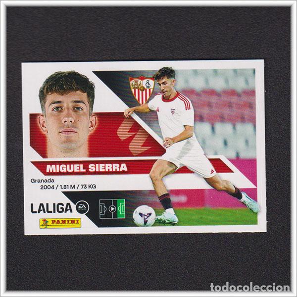 Fu&szlig;ball-Sticker: LIGA ESTE 2026 2027 26 27 PANINI MIGUEL SIERRA 19 BIS COLOCA SEVILLA COLECCI&Oacute;N ALBUM 3&ordf; EDICI&Oacute;N