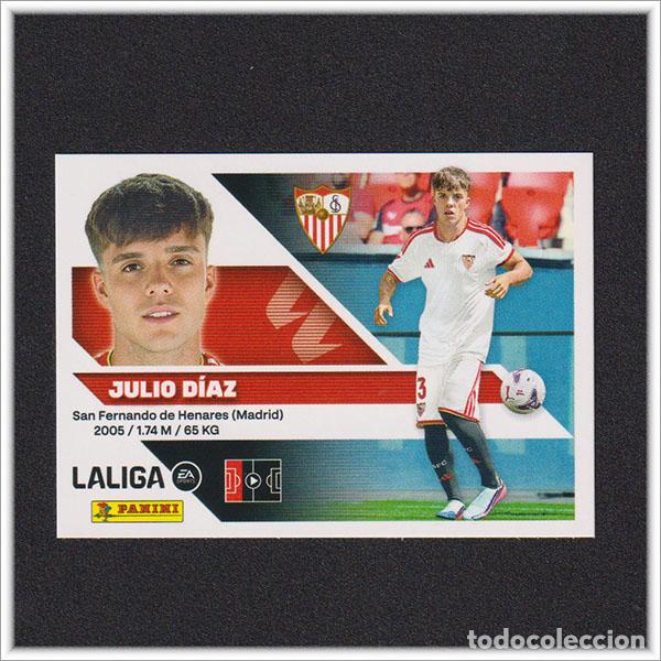 Fu&szlig;ball-Sticker: LIGA ESTE 2026 2027 26 27 PANINI JULIO DIAZ 8 BIS COLOCA SEVILLA COLECCI&Oacute;N ALBUM 3&ordf; EDICI&Oacute;N