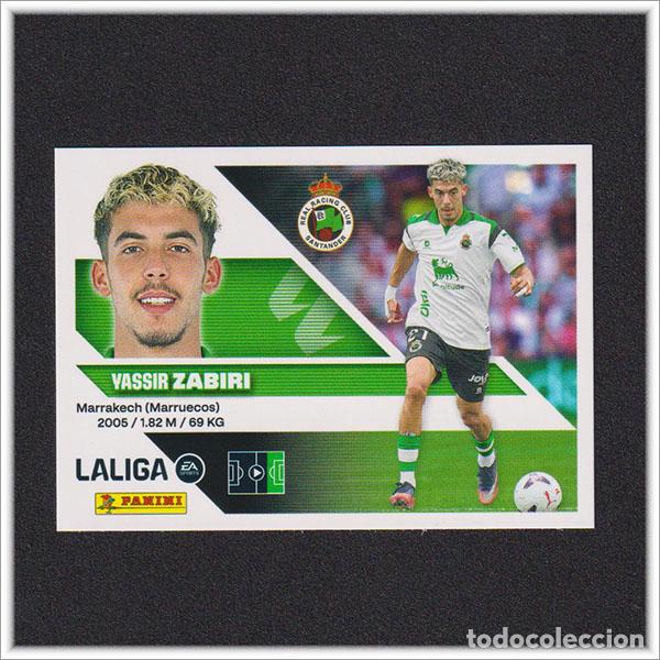 Fu&szlig;ball-Sticker: LIGA ESTE 2026 2027 26 27 PANINI ZABIRI 15 BIS COLOCA RACING SANTANDER COLECCI&Oacute;N ALBUM 3&ordf; EDICI&Oacute;N