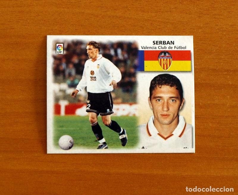 Fu&szlig;ball-Sticker: Valencia - Serban - Ediciones Este Liga 1999-2000, 99-00 - Nunca pegado
