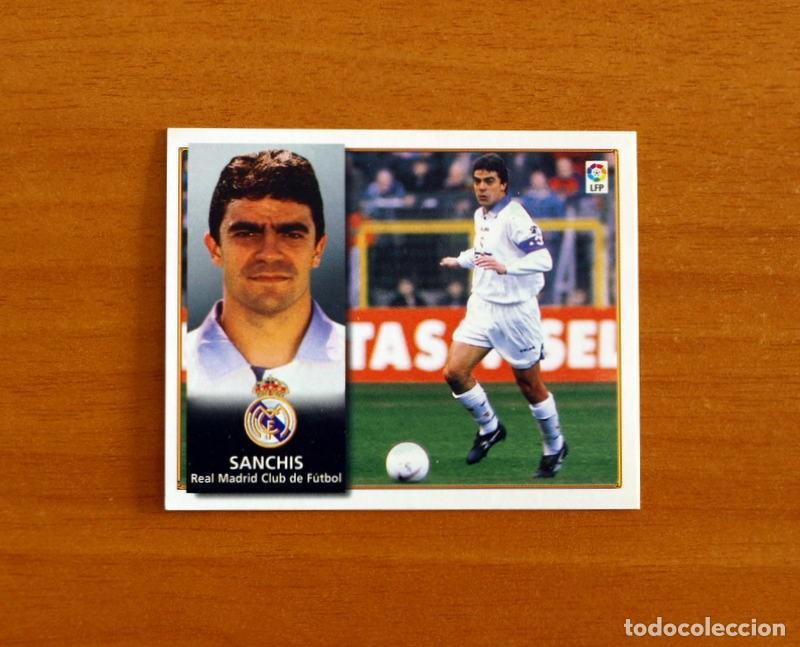 Cromos de f&uacute;tbol: Real Madrid - Sanchis - Ediciones Este Liga 1998-1999, 98-99 - Nunca Pegado