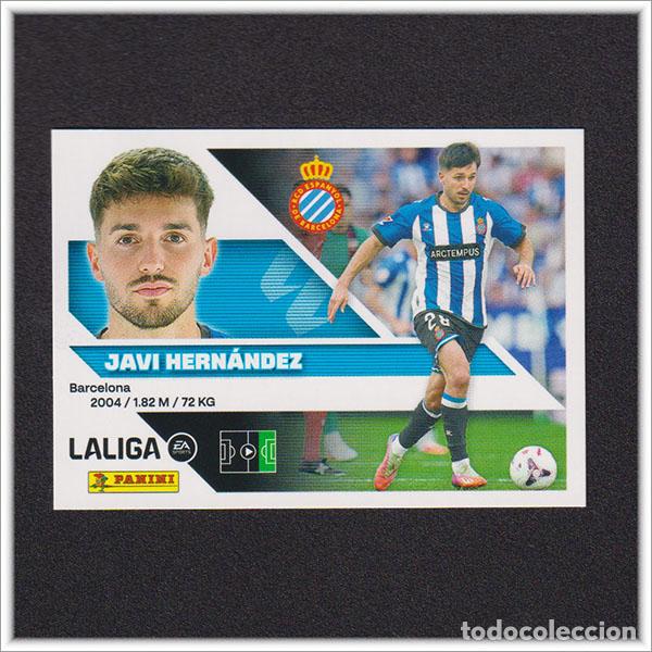 Cromos de f&uacute;tbol: LIGA ESTE 2026 2027 26 27 PANINI JAVI HERNANDEZ 15 BIS COLOCA ESPANYOL ALBUM COLECCI&Oacute;N 3&ordf; EDICI&Oacute;N