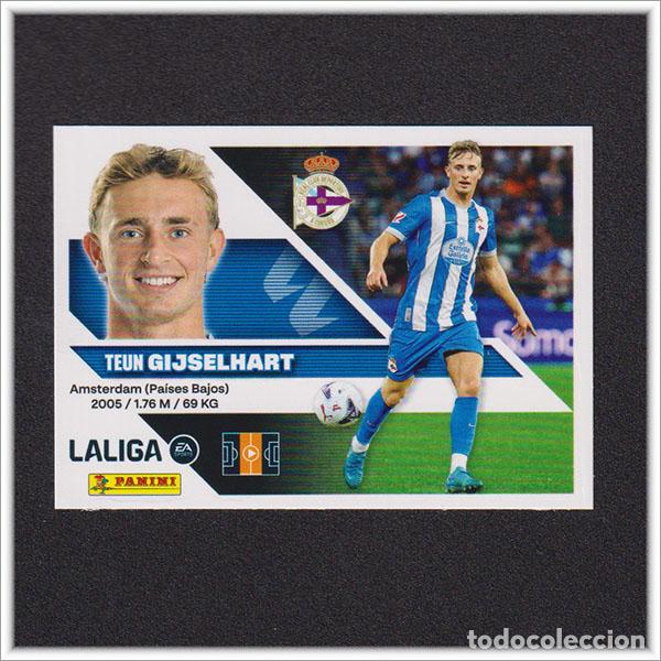 Cromos de f&uacute;tbol: LIGA ESTE 2026 2027 26 27 PANINI GIJSELHART 14 BIS COLOCA DEPORTIVO CORU&Ntilde;A COLECCI&Oacute;N 3&ordf; EDICI&Oacute;N