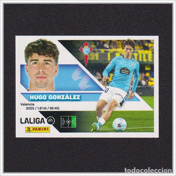 Cromos de f&uacute;tbol: LIGA ESTE 2026 2027 26 27 PANINI HUGO GONZALEZ 19 BIS COLOCA CELTA DE VIGO COLECCI&Oacute;N 3&ordf; EDICI&Oacute;N