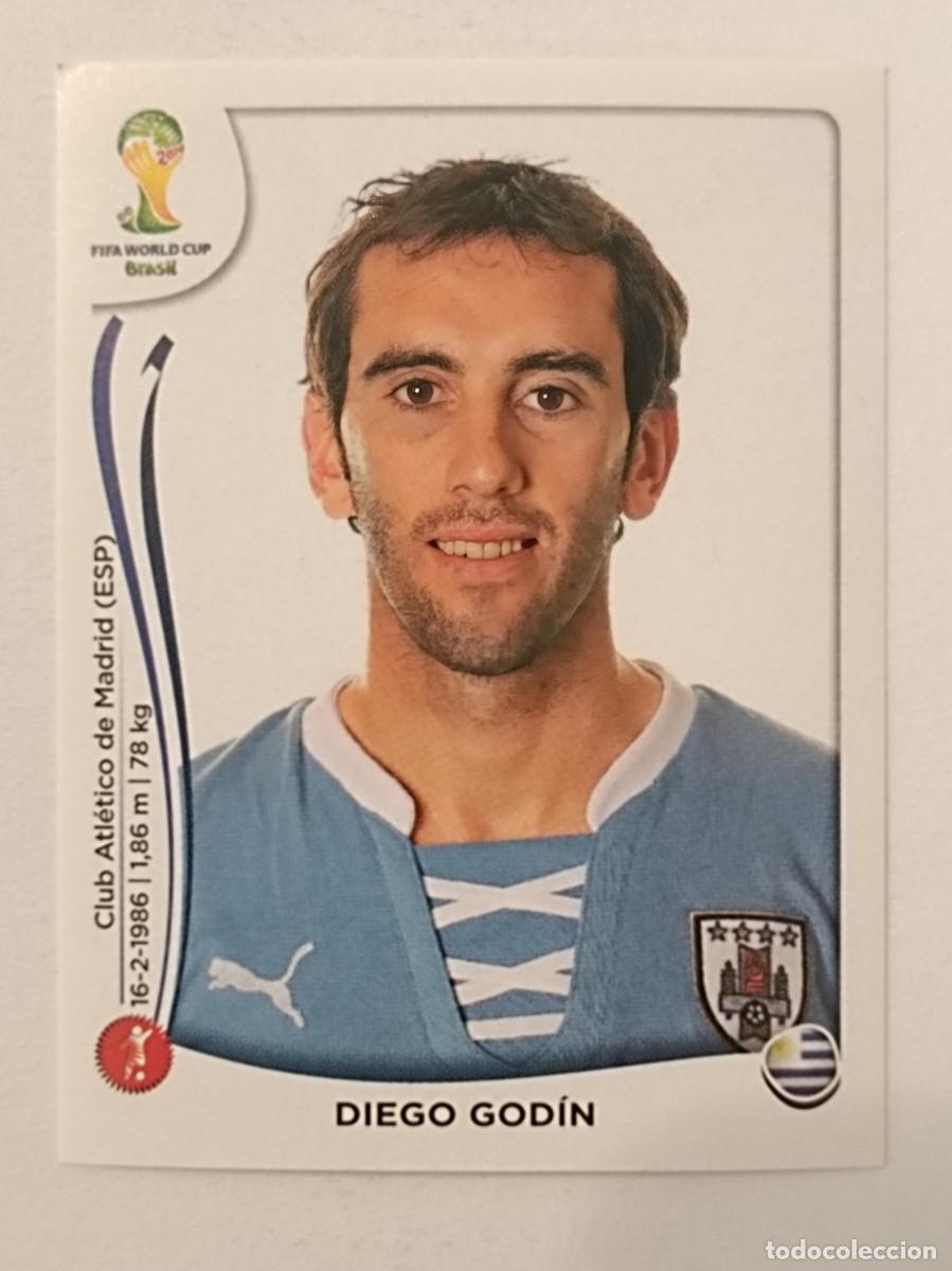 Fu&szlig;ball-Sticker: #264 GODIN (URUGUAY) MUNDIAL BRASIL 2014 PANINI