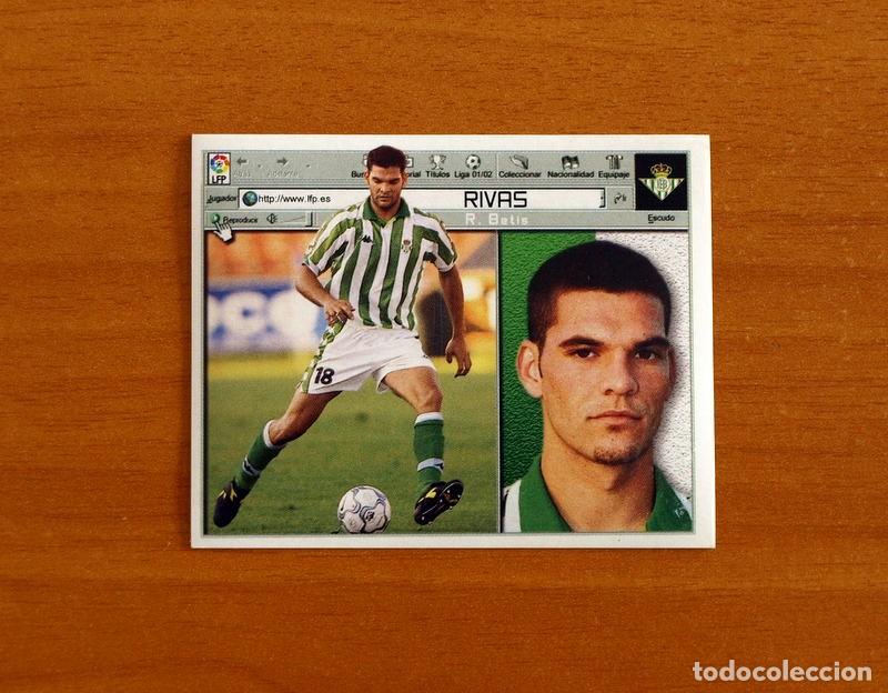 Fu&szlig;ball-Sticker: Real Betis - Rivas - Ediciones Este Liga 2001-2002, 01-02 - Nunca pegado
