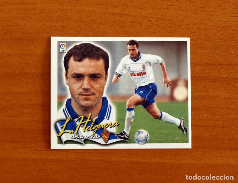 Cromos de f&uacute;tbol: Real Zaragoza - Luis Helguera - Baja - Ediciones Este Liga 2000-2001, 00-01 - Nunca Pegado