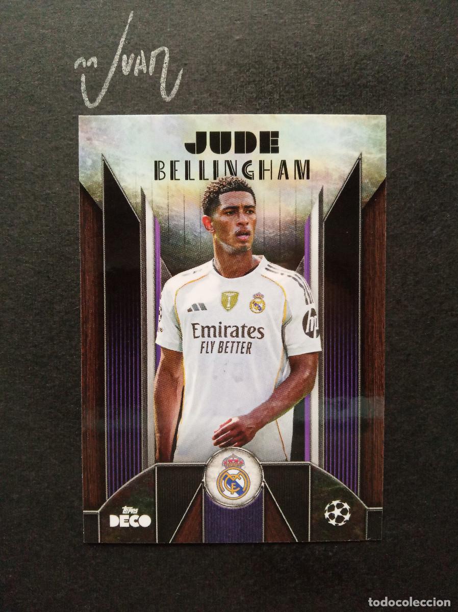Football Stickers: CURRENT STARS BELLINGHAM REAL MADRID ⚽ TOPPS &reg; DECO UEFA CLUB COMPETITIONS 2025 2026 25 26 NUEVO