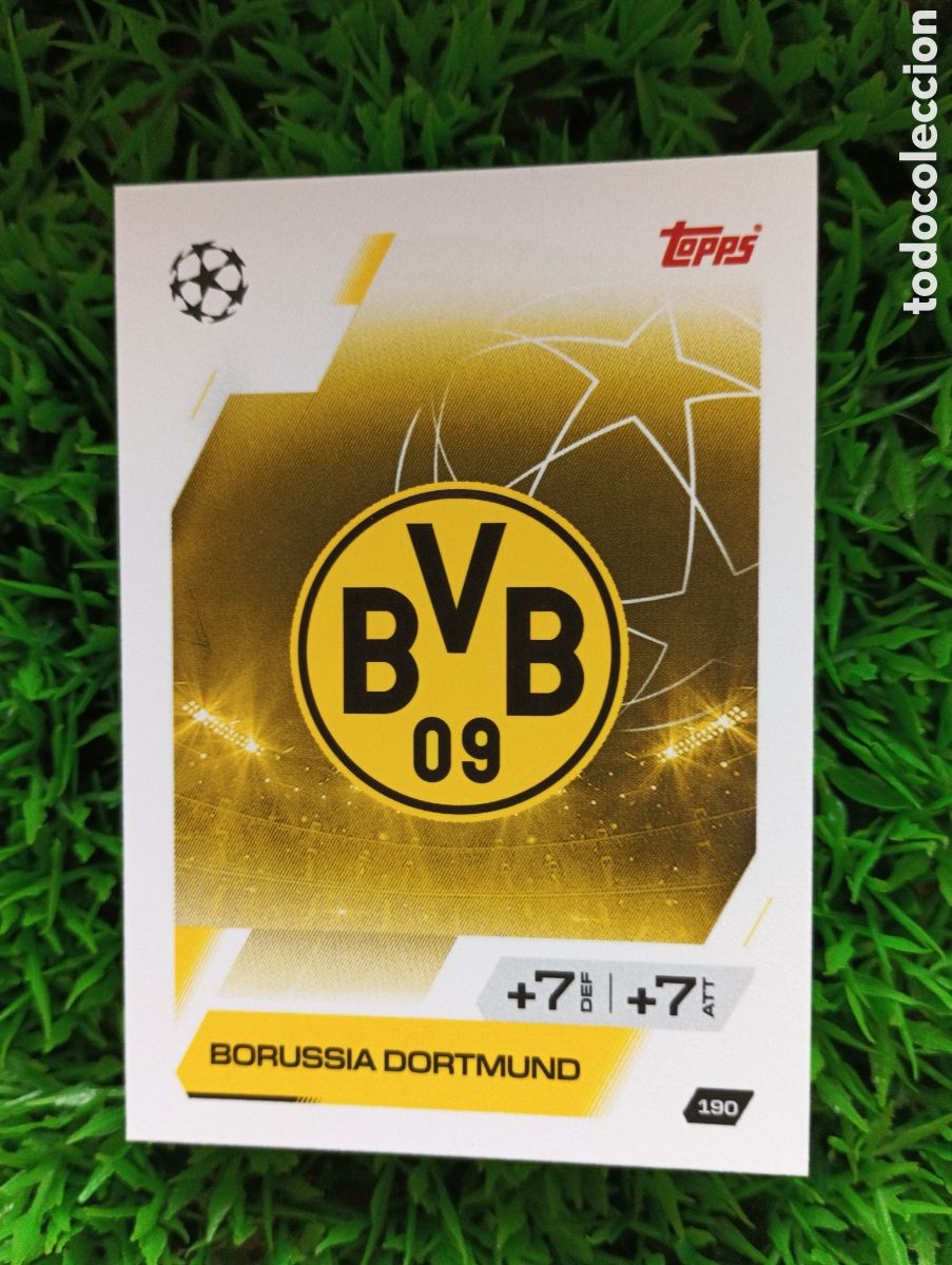 Football Stickers: Escudo Borussia Dortmund Match Attax 25-26 # 190