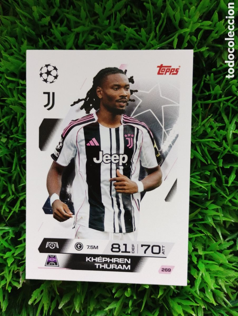 Cromos de Futebol: Thuram Juventus Match Attax 25-26 # 269