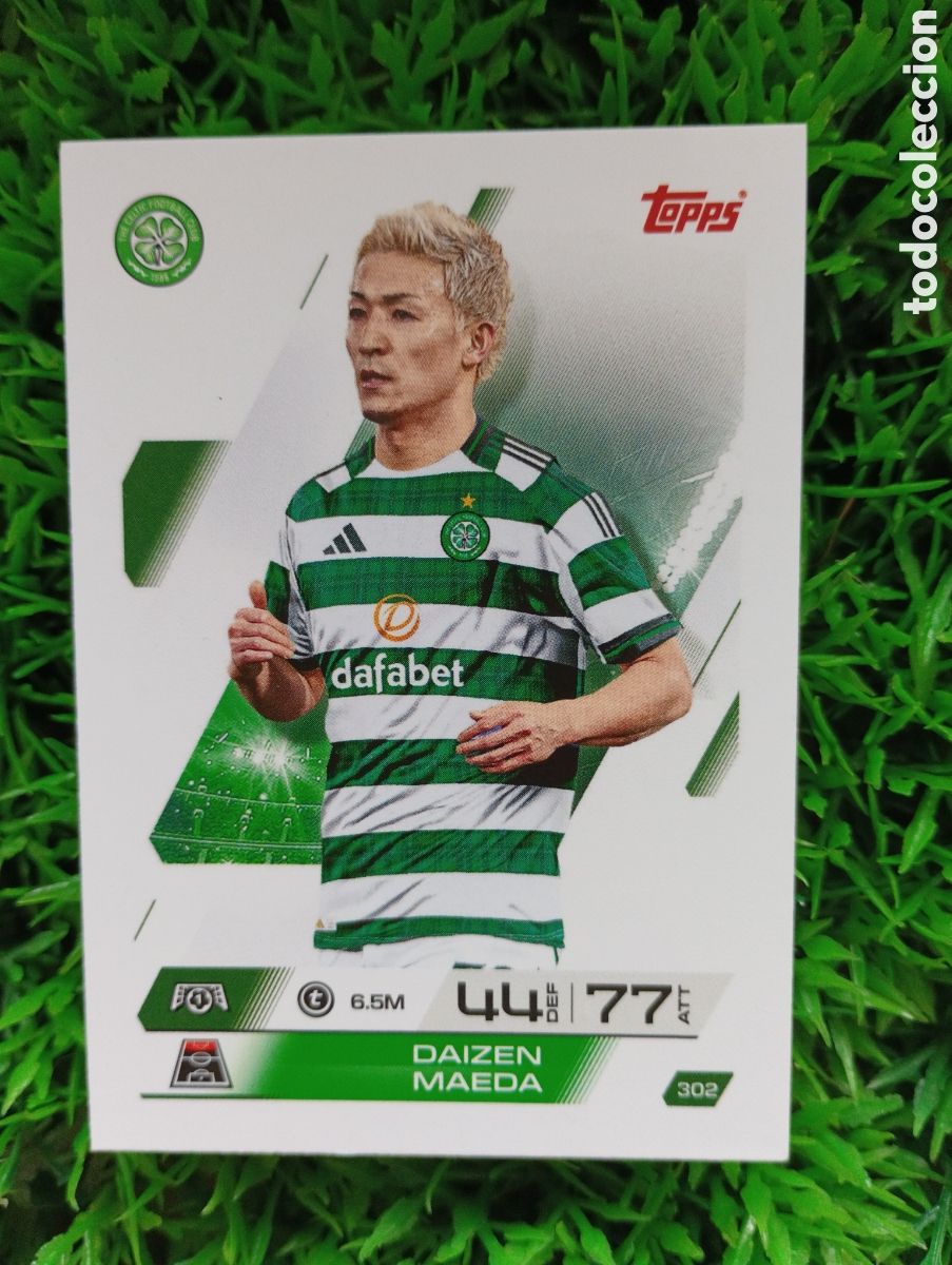 Cromos de f&uacute;tbol: Maeda Celtic Match Attax 25-26 # 302 - Foto 1