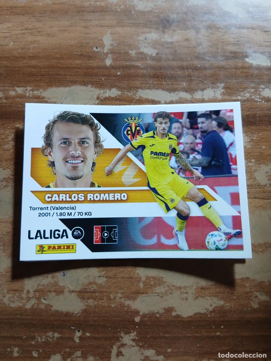 Cromos de f&uacute;tbol: CROMO LIGA ESTE TEMPORADA 26/27: NUEVO FICHAJE CARLOS ROMERO, N&deg; 4