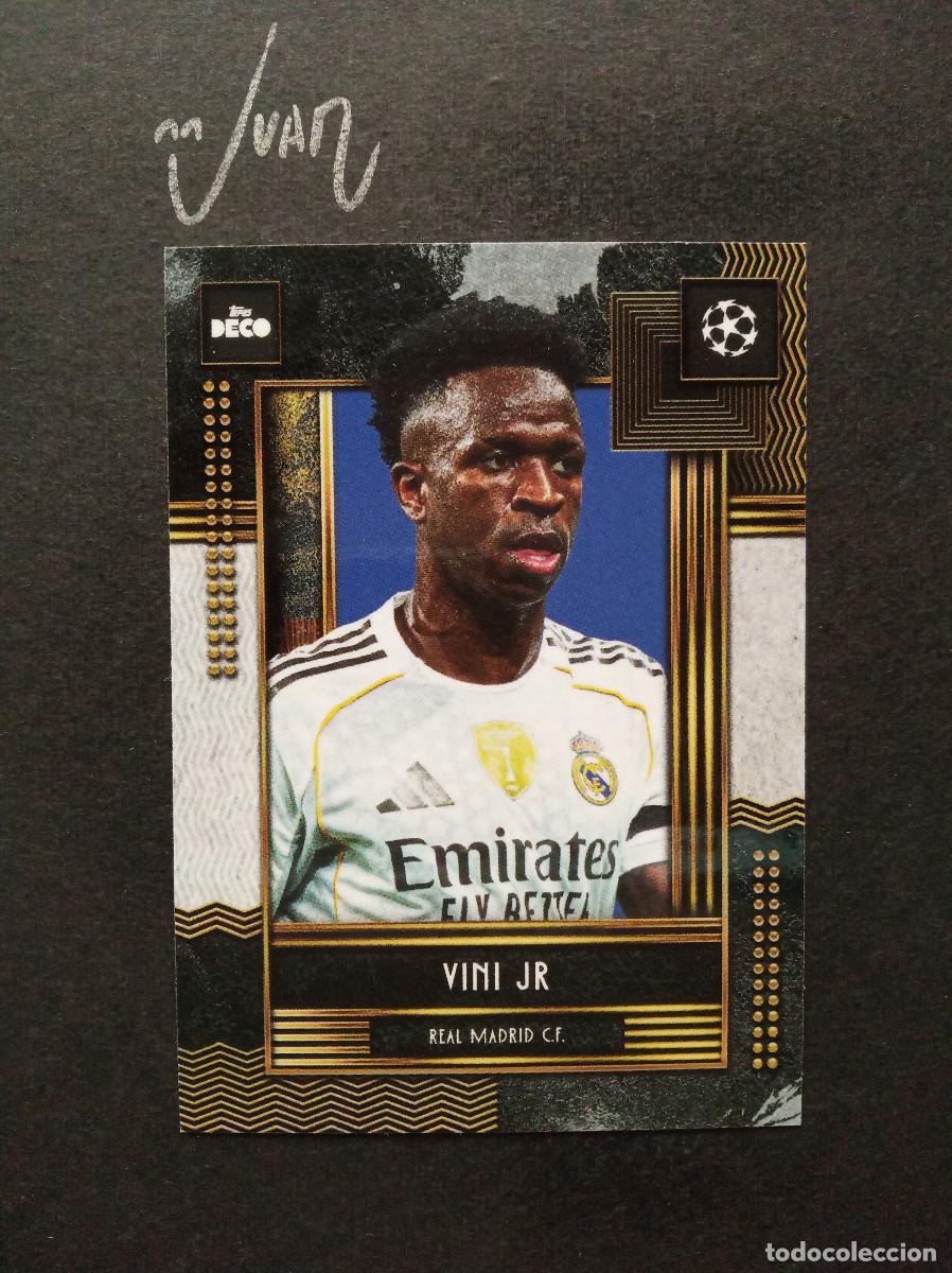 Fu&szlig;ball-Sticker: CURRENT STARS VINI JR REAL MADRID BRASIL ⚽ TOPPS &reg; DECO UEFA CLUB COMPETITIONS 2025 2026 25 26 NUEVO