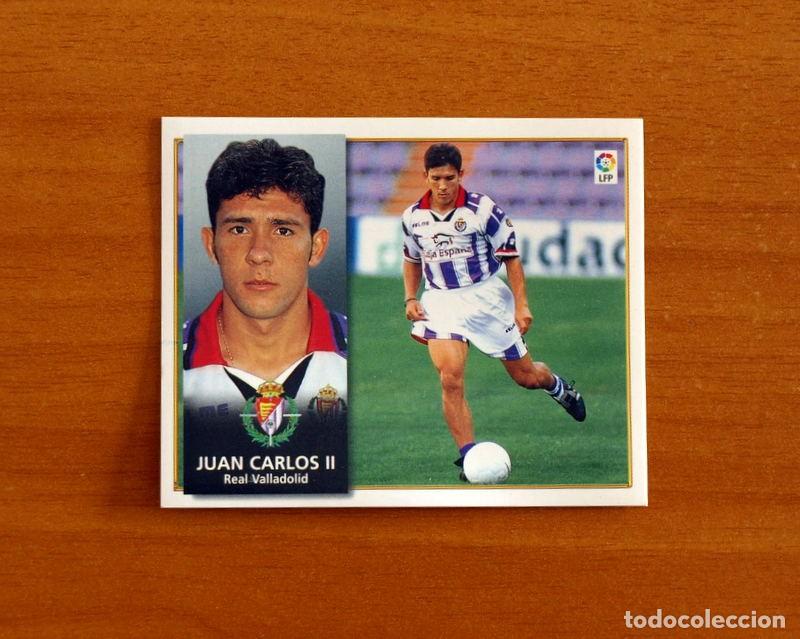 Cromos de f&uacute;tbol: Real Valladolid - Juan Carlos II - Ediciones Este Liga 1998-1999, 98-99 - Nunca pegado