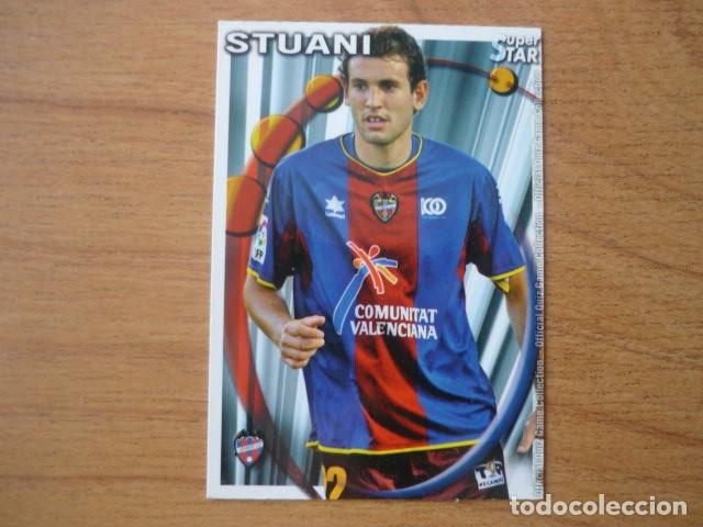 Cromos de f&uacute;tbol: MUNDICROMO QUIZ GAME 2011 N&ordm; 538 STUANI (LEVANTE) SUPERSTAR VERSION FONDO MATE 11