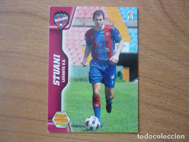 Cromos de f&uacute;tbol: MEGACRACKS 2010 2011 PANINI N&ordm; 466 STUANI (LEVANTE) NUEVO FICHAJE - FUTBOL CROMO LIGA 10 11
