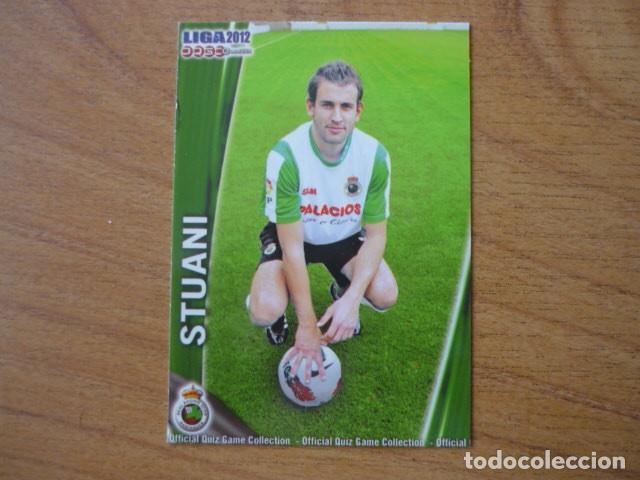 Cromos de f&uacute;tbol: MUNDICROMO 2012 N&ordm; 318 STUANI (RACING SANTANDER) - CROMO LIGA 2011 12