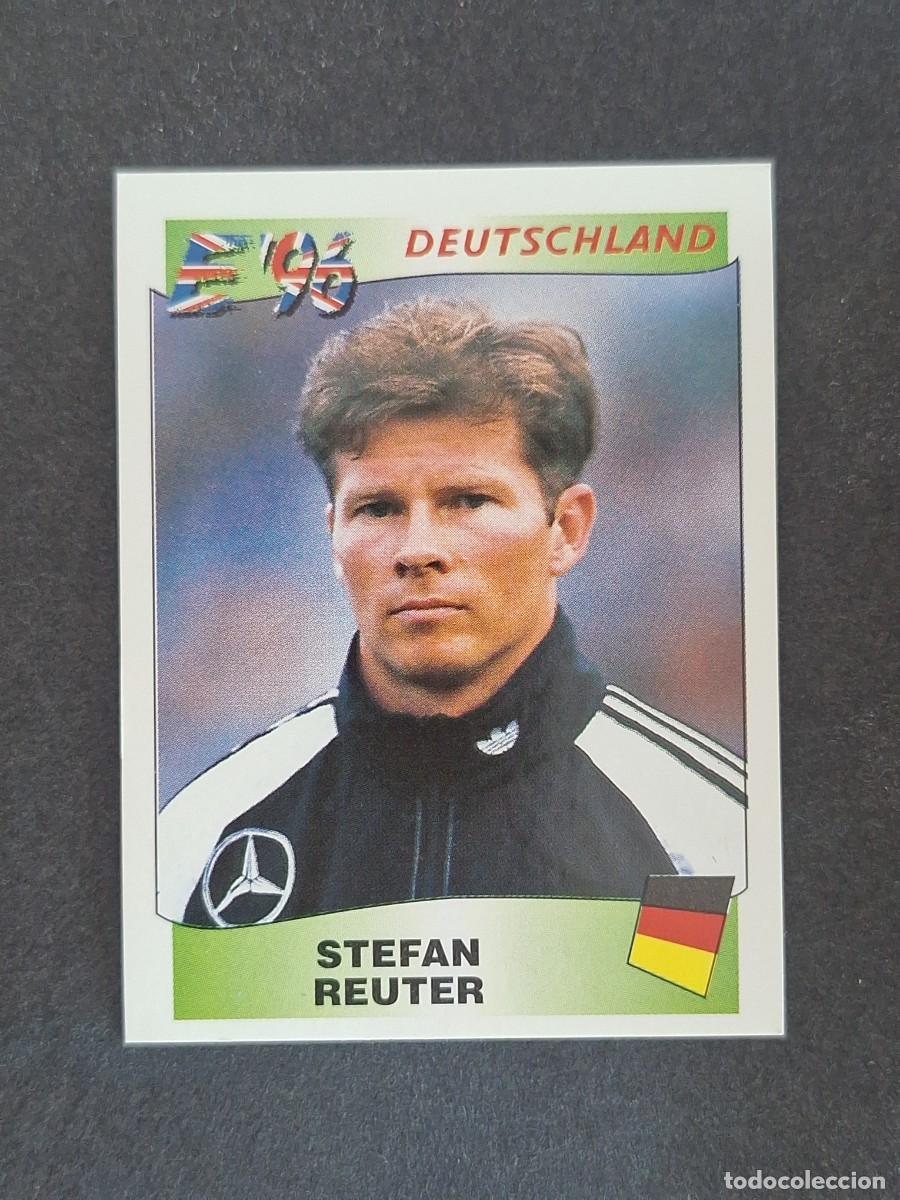 Figurine di Calcio: L3 STEFAN REUTER SELECCION ALEMANIA 202 EUROCOPA 1996 EURO 96 PANINI NUNCA PEGADO SIN PEGAR