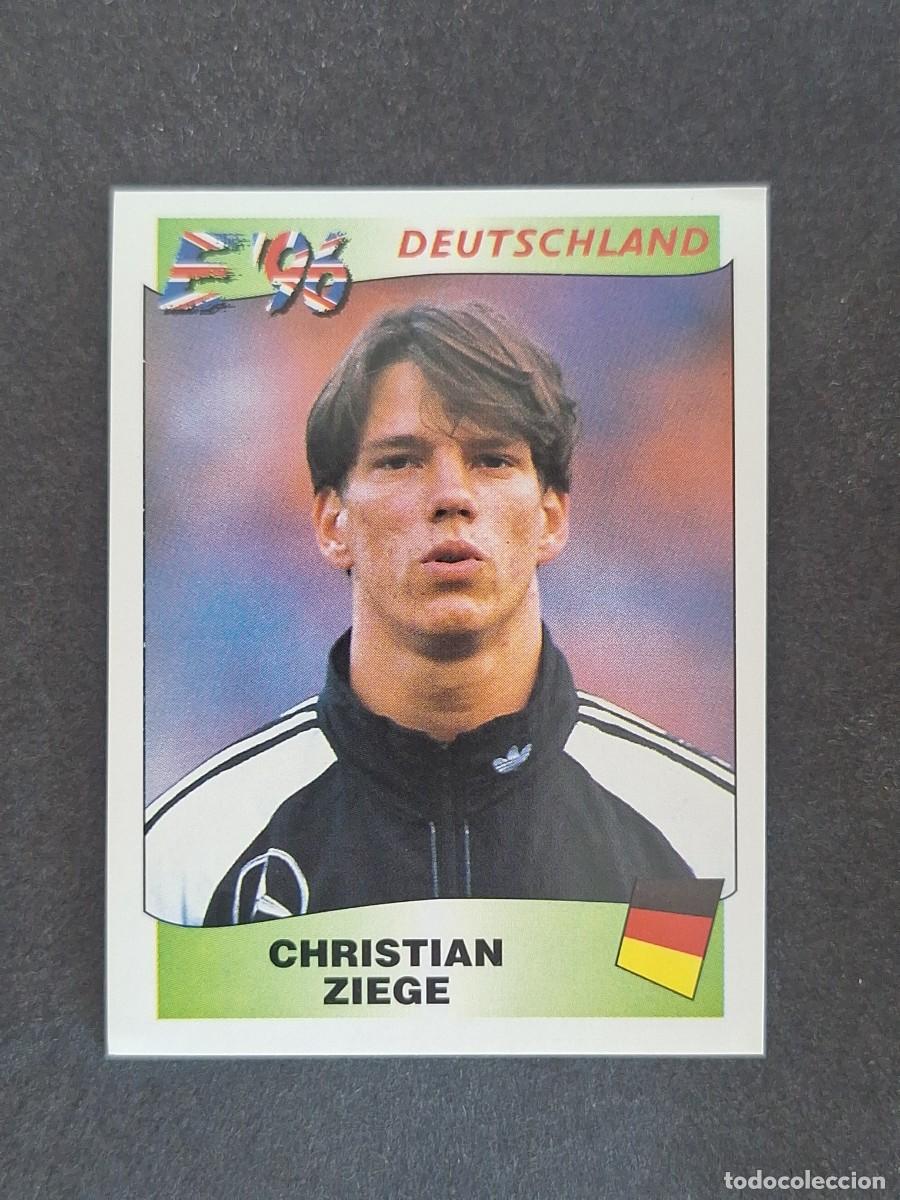 Figurine di Calcio: L3 CHRISTIAN ZIEGE SELECCION ALEMANIA 203 EUROCOPA 1996 EURO 96 PANINI NUNCA PEGADO SIN PEGAR