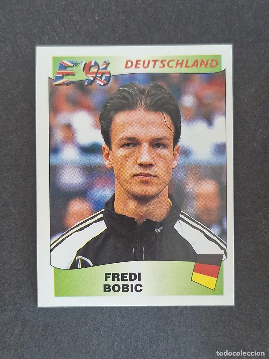 Figurine di Calcio: L3 FREDI BOBIC SELECCION ALEMANIA 211 EUROCOPA 1996 EURO 96 PANINI NUNCA PEGADO SIN PEGAR