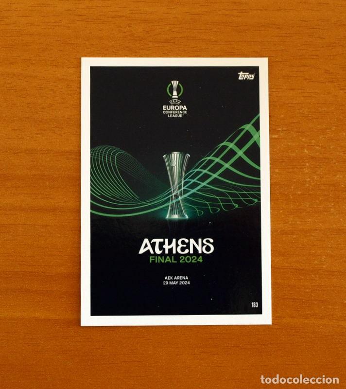 Cromos de f&uacute;tbol: Athens-Atenas Final 2024-Aek Arena 29 Mayo-183-Topps Match Attax Trading Card Game-2023-2024-23-24