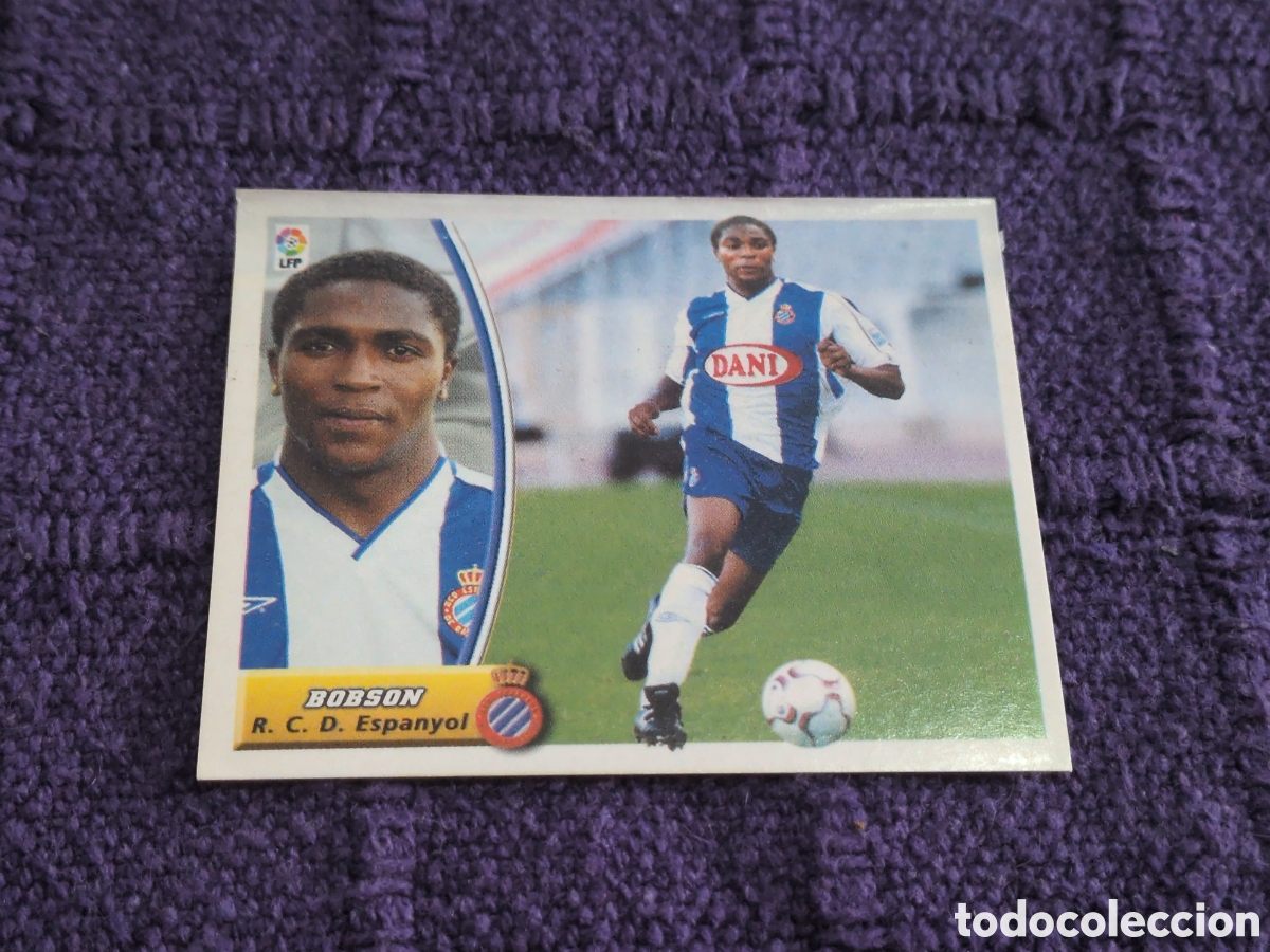 Cromos de f&uacute;tbol: EDICIONES ESTE 2003-2004 BOBSON (ESPA&Ntilde;OL) COLOCA. VENTANILLA