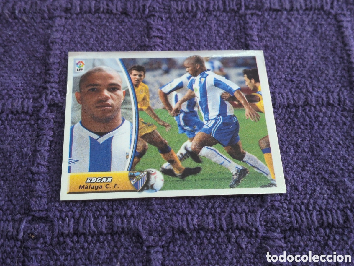 Cromos de f&uacute;tbol: EDICIONES ESTE 2003-2004 EDGAR (MALAGA) COLOCA. VENTANILLA - Foto 1