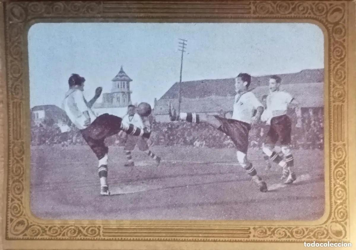 Cromos de f&uacute;tbol: Cromo de f&uacute;tbol chocolates Torras - n&ordm; 6 europa - sabadell a&ntilde;o 1920