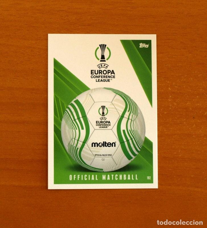 Cromos de f&uacute;tbol: Europa Conference League-192 Official Matchball -Topps Match Attax Trading Card Game-2023-2024-23-24