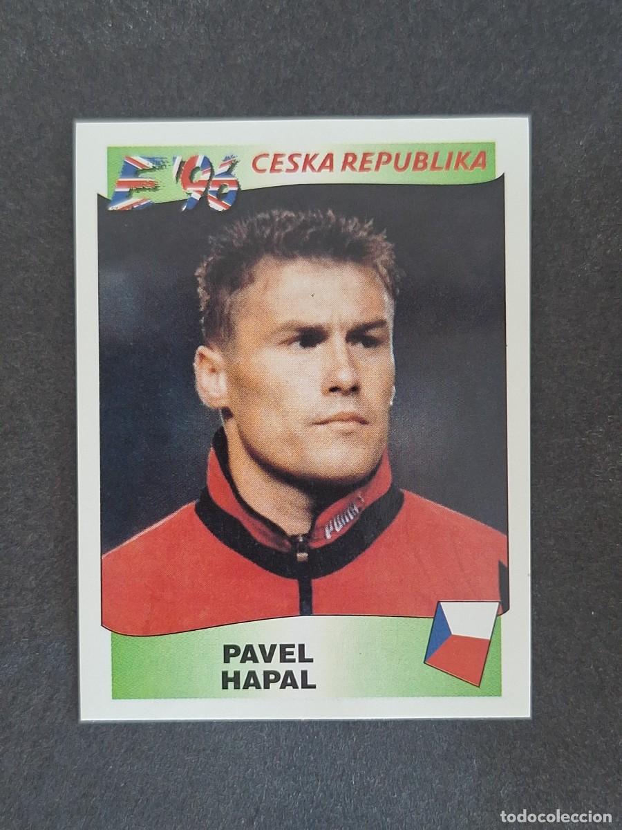 Cromos de f&uacute;tbol: L3 PAVEL HAPAL SELECCION REPUBLICA CHECA 221 EUROCOPA 1996 EURO 96 PANINI NUNCA PEGADO