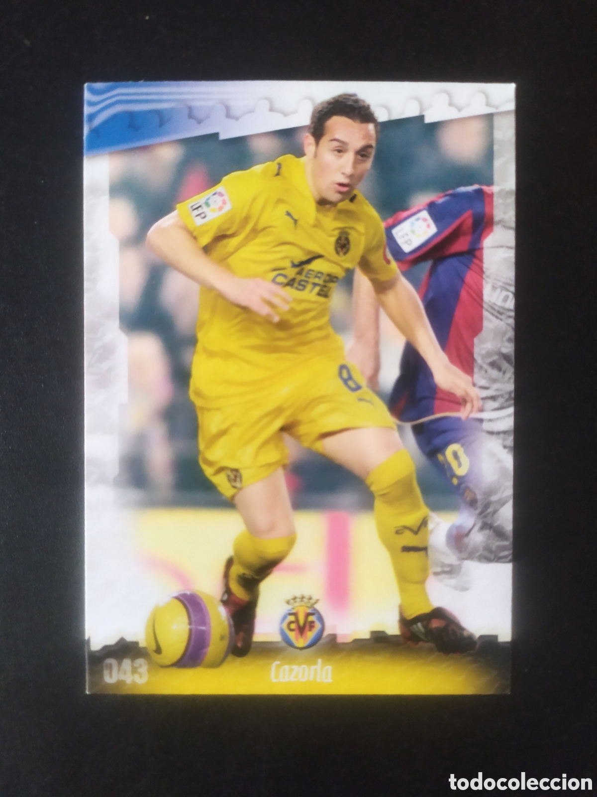 Cromos de f&uacute;tbol: Mundicromo fichas Liga 2008 2009 08 09 Cazorla n&deg; 43 Villarreal
