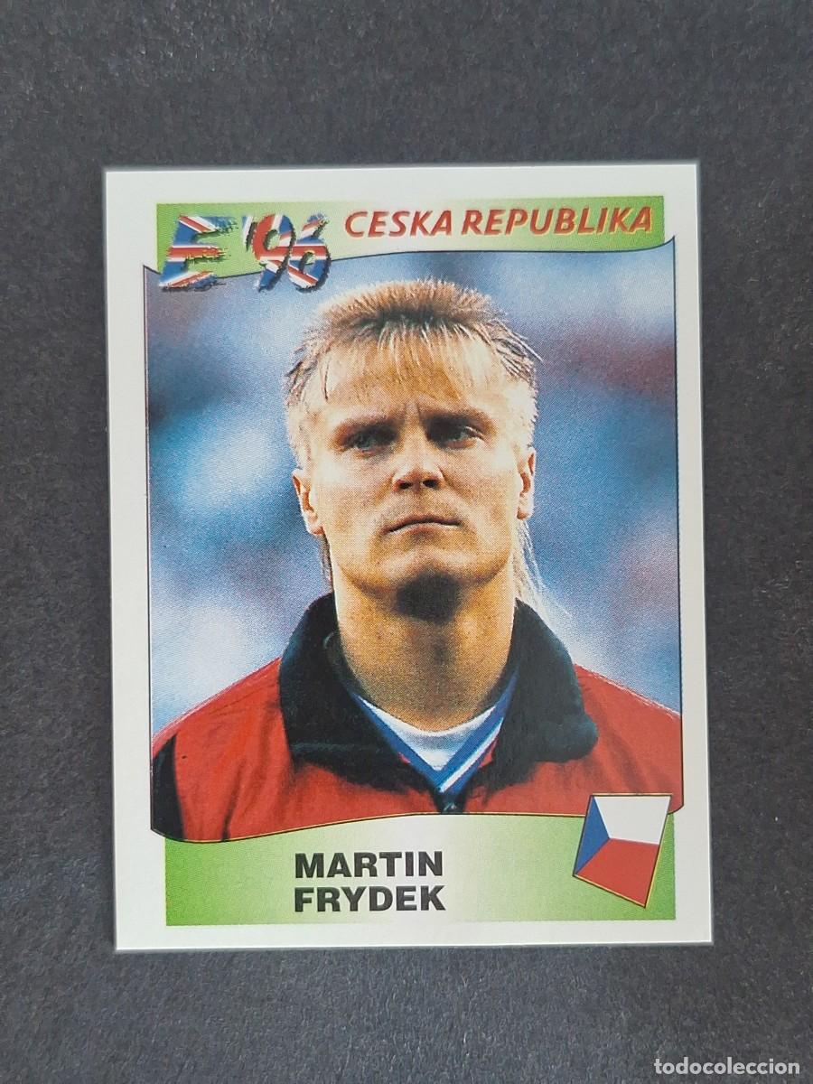 Cromos de f&uacute;tbol: L3 MARTIN FRYDEK SELECCION REPUBLICA CHECA 224 EUROCOPA 1996 EURO 96 PANINI NUNCA PEGADO