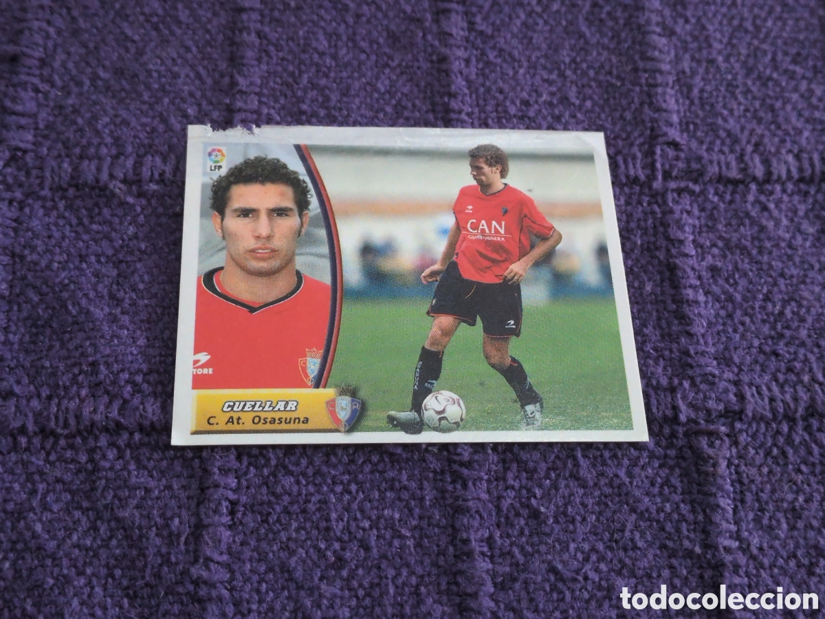 Cromos de Futebol: Cuellar Coloca Osasuna 2003 2004. Liga Este 03 04. VENTANILLA