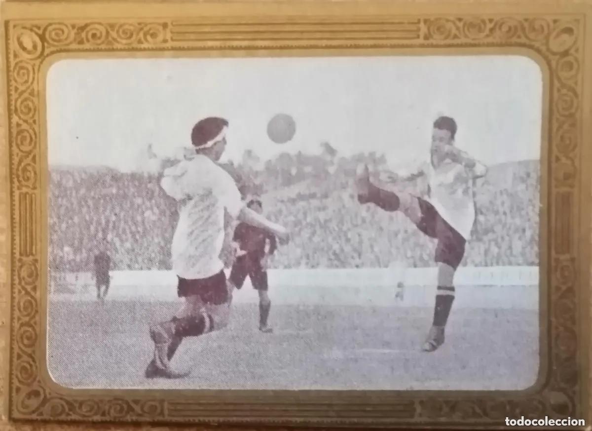 Football Stickers: Cromo de f&uacute;tbol chocolates - n&ordm; 13 - Pro vercelli - Barcelona - a&ntilde;o 1920