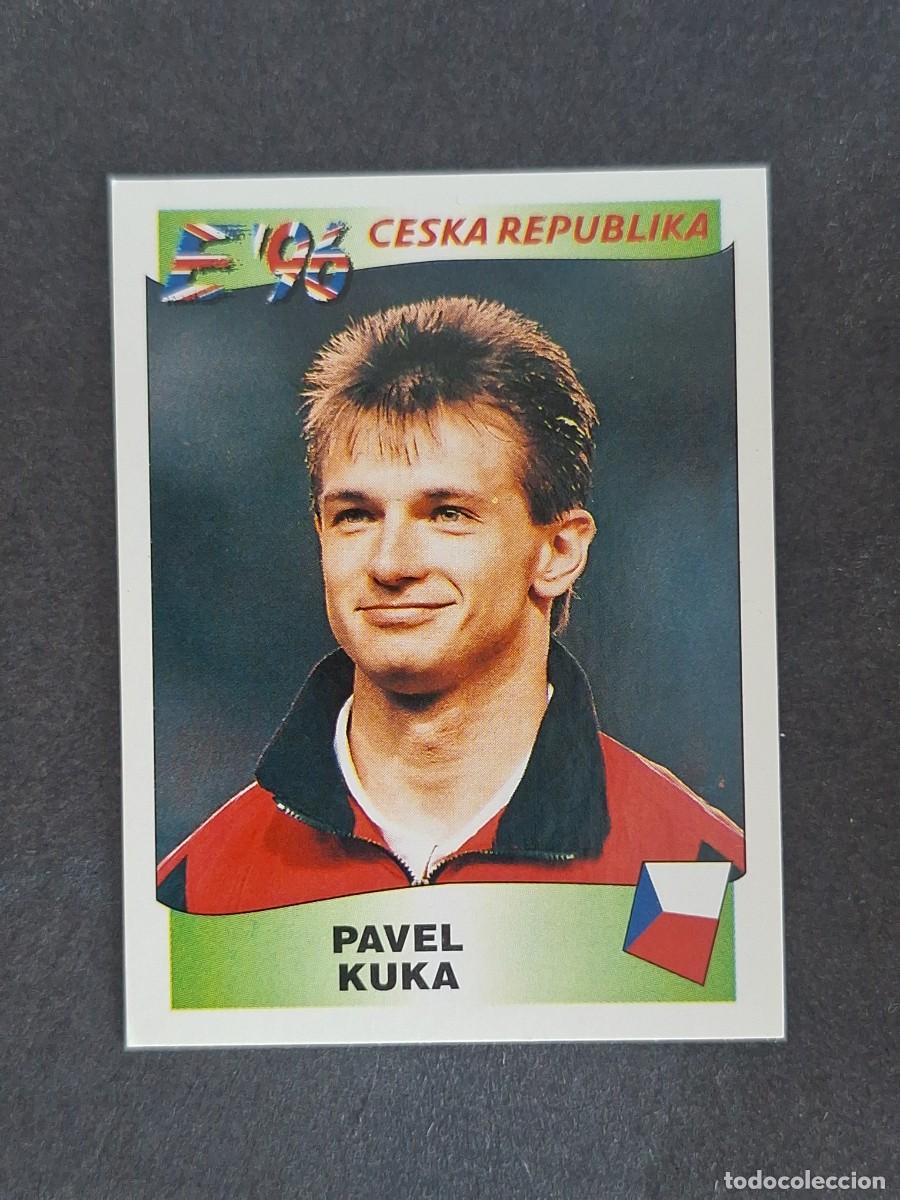 Figurine di Calcio: L3 PAVEL KUKA SELECCION REPUBLICA CHECA 230 EUROCOPA 1996 EURO 96 PANINI NUNCA PEGADO