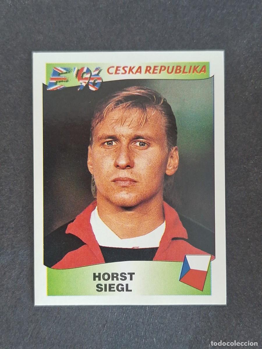 Figurine di Calcio: L3 HORST SIEGL SELECCION REPUBLICA CHECA 233 EUROCOPA 1996 EURO 96 PANINI NUNCA PEGADO