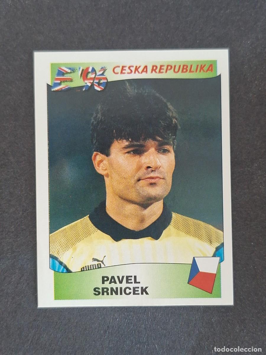 Cromos de f&uacute;tbol: L3 PAVEL SRNICEK SELECCION REPUBLICA CHECA 234 EUROCOPA 1996 EURO 96 PANINI NUNCA PEGADO