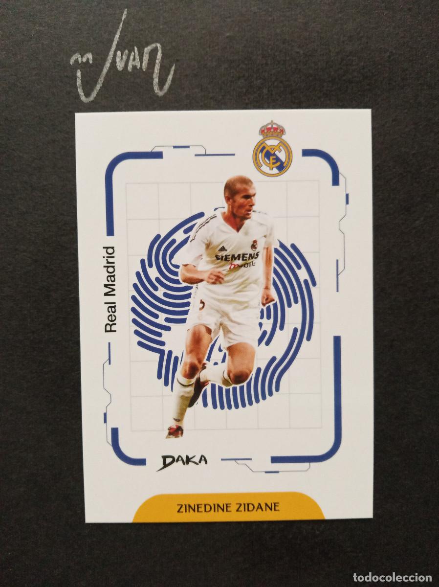 Cromos de f&uacute;tbol: EK 16 LOCKED ZIDANE REAL MADRID FRANCIA ⚽ DAKA &reg; TOP AUDIENCE 2025 2026 25 26 NUEVO