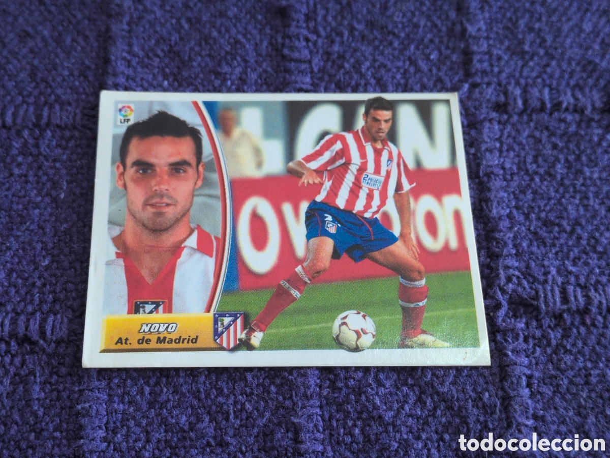 Football Stickers: NOVO ATLETICO DE MADRID FICHAJE 35 LIGA ESTE 2003 2004 03 04 NUNCA PEGADO SIN PEGAR