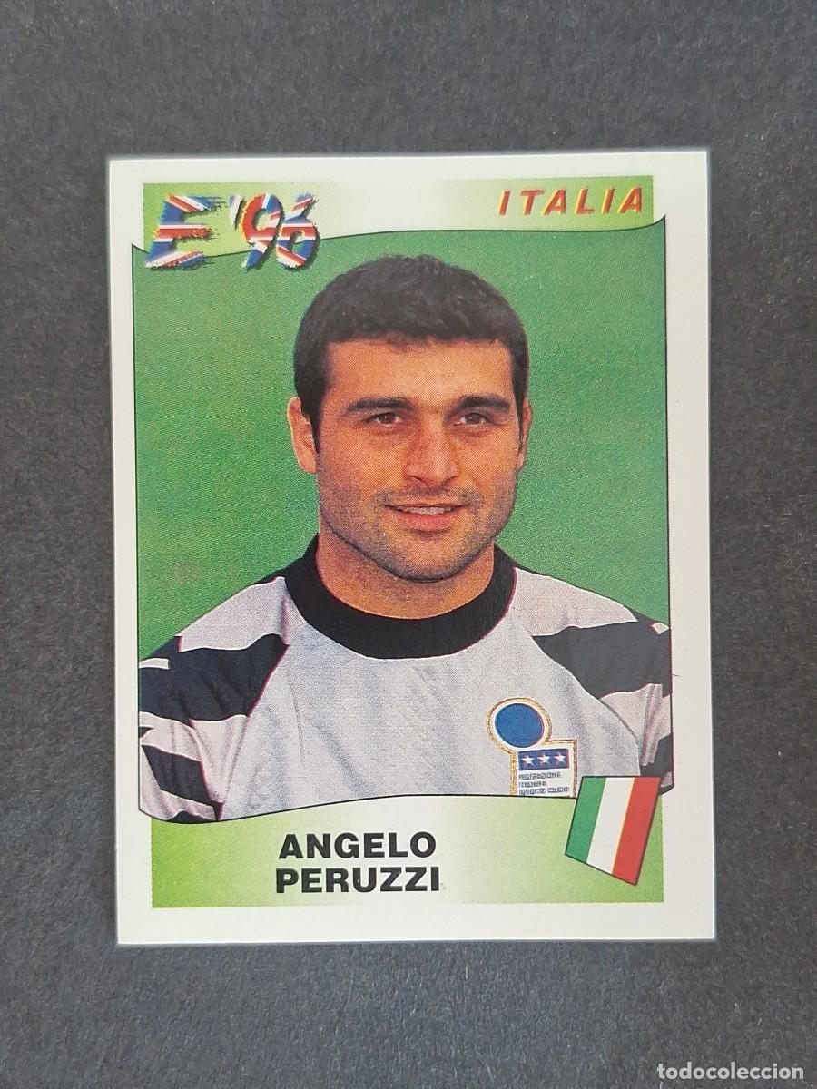 Fu&szlig;ball-Sticker: L3 ANGELO PERUZZI SELECCION ITALIA 237 EUROCOPA 1996 EURO 96 PANINI NUNCA PEGADO SIN PEGAR
