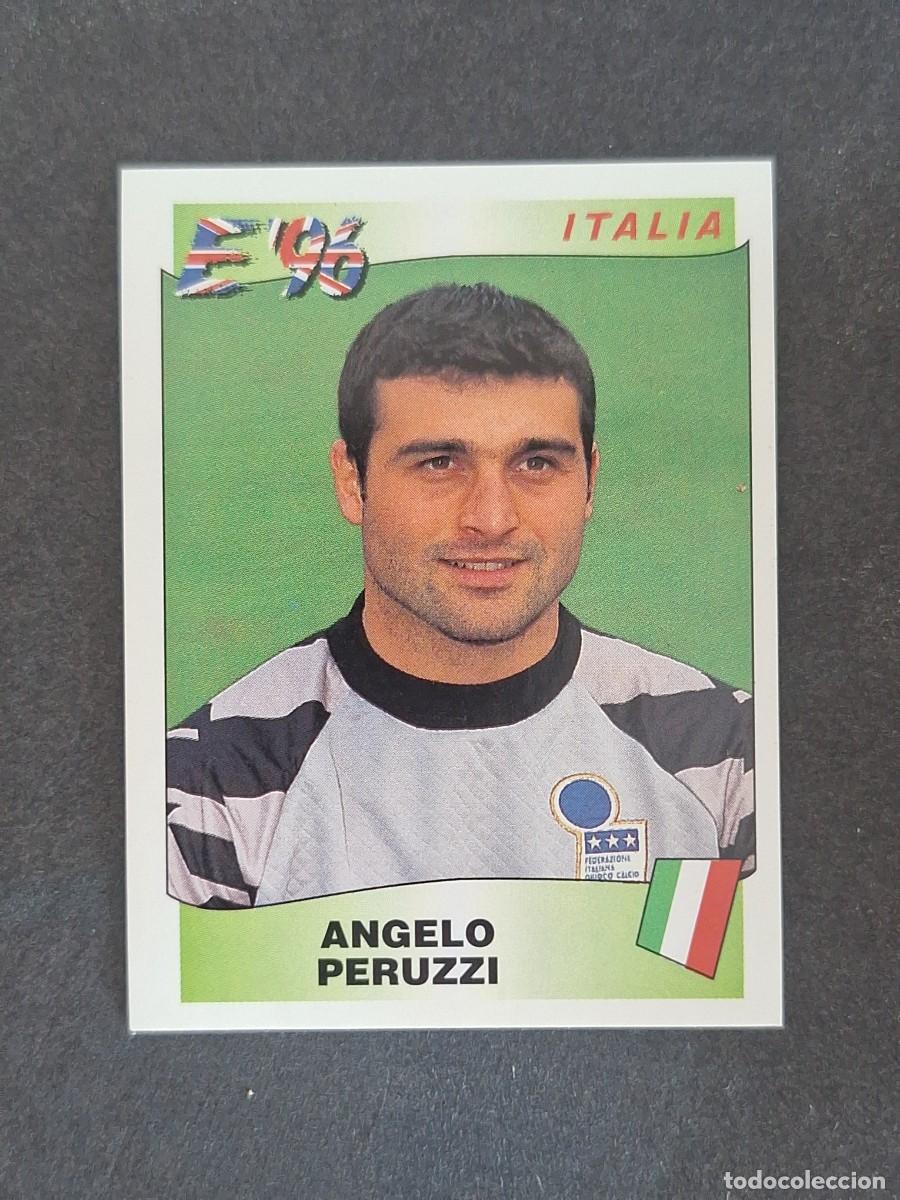 Fu&szlig;ball-Sticker: L3 ANGELO PERUZZI SELECCION ITALIA 237 EUROCOPA 1996 EURO 96 PANINI NUNCA PEGADO SIN PEGAR