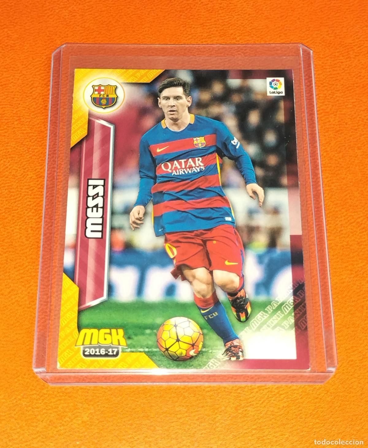 Fu&szlig;ball-Sticker: 100 LIONEL MESSI CARD FC BARCELONA MGK MEGACRACKS LIGA FUTBOL BBVA 2016 2017 16 17 PANINI