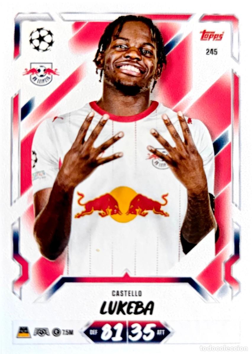 Fu&szlig;ball-Sticker: 245 Castello Lukeba - RB Leipzig - TOPPS Match Attax 2026 2027 26 27