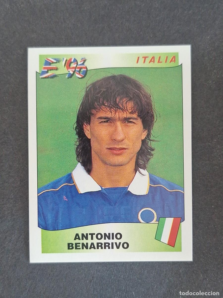 Fu&szlig;ball-Sticker: L3 ANTONIO BENARRIVO SELECCION ITALIA 238 EUROCOPA 1996 EURO 96 PANINI NUNCA PEGADO SIN PEGAR