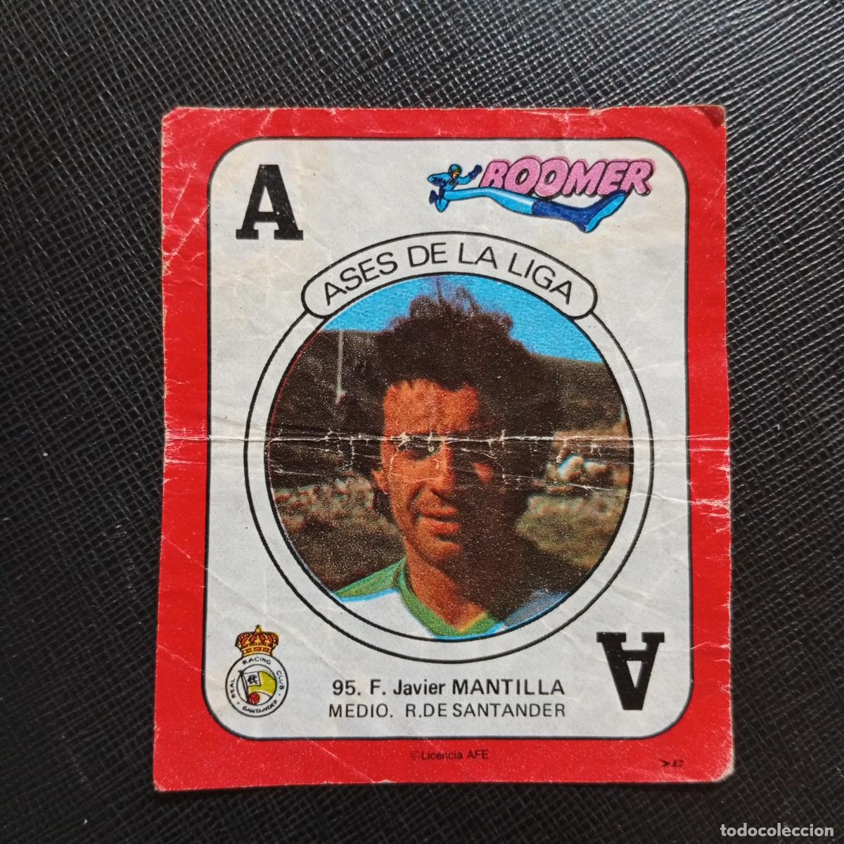 Cromos de f&uacute;tbol: 95 MANTILLA RACING CHICLE BOOMER 1982 1983 CROMO FUTBOL LIGA 82 83 - SIN PEGAR - SOBRE-C